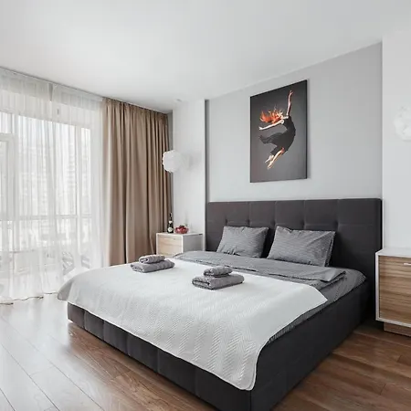 Apartment White In 12 Floor