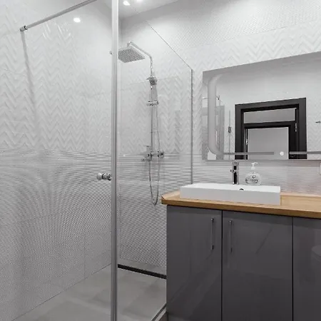 White In 12 Floor Apartment *