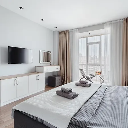 Apartment White In 12 Floor *